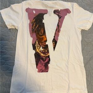 Juice WRLD White T-Shirt with Graphic Design